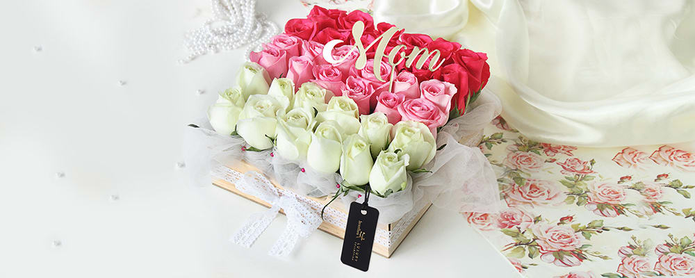 Colorful Roses Box